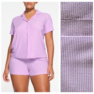 SKIMS Lavender Pajama Set
